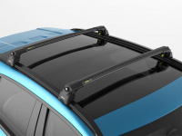 Багажник на интегрированные рейлинги Turtle Air 2 (комплект 2 шт.) модель 106 цвет черный от магазина ФаркопРос